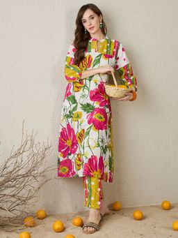 Indo Era - A-Line Kurta with Pant