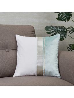 HomeTown - Bahamas Ornamented Cushion Cover 40 x 40 Cm in Mint Colour