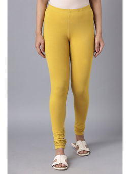 Elleven - Yellow Skin Fit Churidar