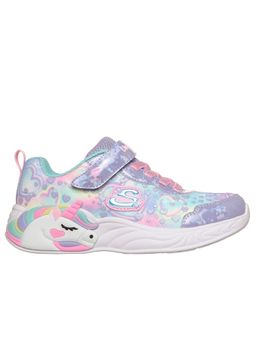 SKECHERS - Girls UNICORN DREAMS - HEART SPARKL Sneakers