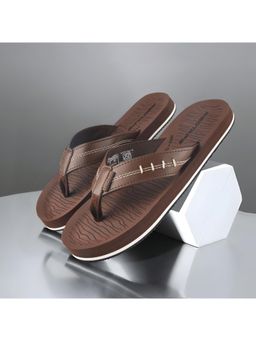 Red Tape - Men Eva Comfort Flip Flop-Brown