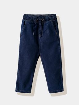 R&B - Boys Light Faded Regular Fit Navy Jeans