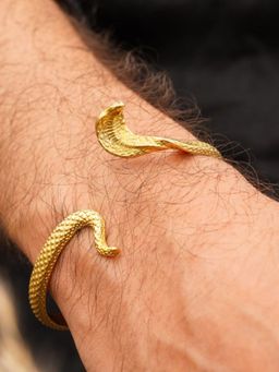 SOUL WORKS - Gold Brass Statement Kada