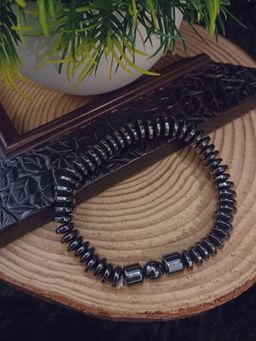 I Jewels - Silver Alloy Statement Bracelet