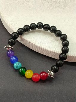 I Jewels - Multi-Color Alloy Stones Bracelet