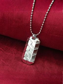 I Jewels - Silver Alloy Statement Necklace