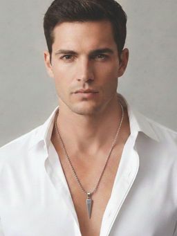 I Jewels - Silver Alloy Statement Necklace