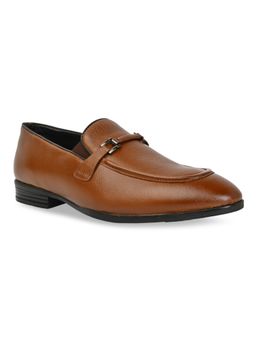 REGAL - Brown Men Leather Formal Loafers Slip On