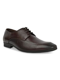 Imperio - By Regal Brown Men Formal Leather Lace Ups Derbies