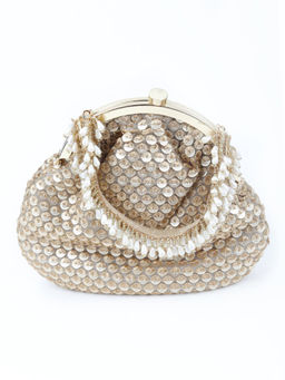 Odette - Gold Embellished Batua