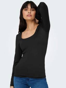 ONLY - Women Black Two Way Top