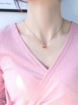 Yellow Chimes - Rose Gold Rose Gold-Plated Chain