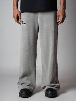 HOP HEAD - Grey Knitdrip Sweatpant