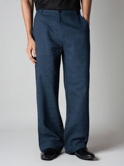 HOP HEAD - Blue Roofing Boot Cut Denim Pant
