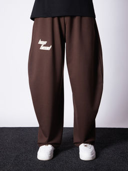 HOP HEAD - Brown Extreme Baggy Basic Sweatpant