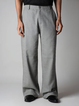 HOP HEAD - Grey Roofing Boot Cut Denim Pant