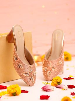 Inc.5 - Embellished-sequined Rose Gold Block
