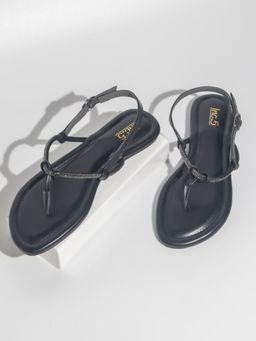 Inc.5 - Embellished Black Flats