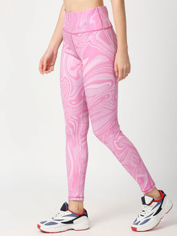 AESTHETIC NATION - Pink Vogue Training Tights