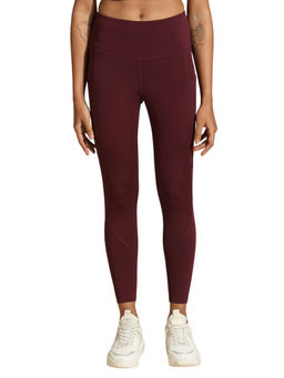 Silvertraq - Maroon Aura Leggings Plum