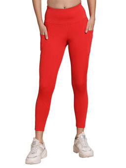 Silvertraq - Red Aura Leggings Red