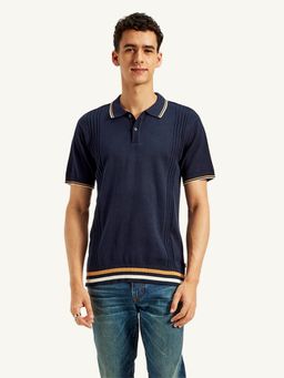 Levi's - Mens Self Design Slim Fit Polo T-Shirt