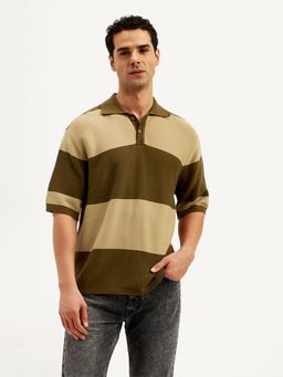 Levi's - Mens Colorblock Loose Fit Polo T-Shirt