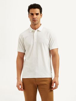 Levi's - Mens Textured Slim Fit Polo T-Shirt