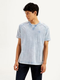 Levi's - Mens Abstract Print Crew Neck T-Shirt