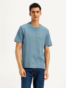 Levi's - Mens Typographic Print Crew Neck T-Shirt