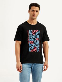 Levi's - Mens Graphic Print Crew Neck T-Shirt