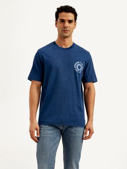 Levi's - Mens Typographic Print Crew Neck T-Shirt