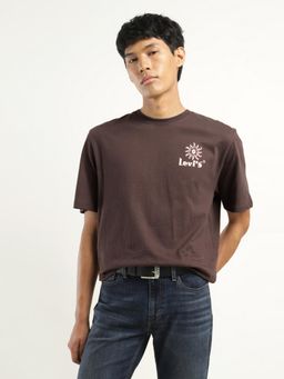 Levi's - Mens Graphic Print Crew Neck T-Shirt