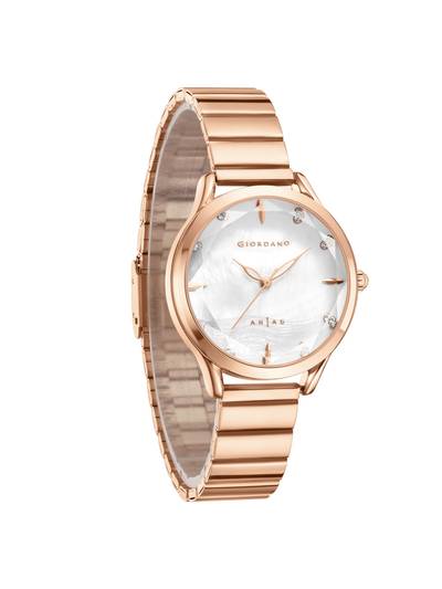 Women Arias White Dial Analog Watch - GZ-60177 (M)