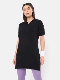 CULT - Women Solid Activ-kurti With Side Pocket