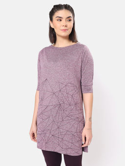 CULT - Women Printed Activ-kurti With Side Pocket
