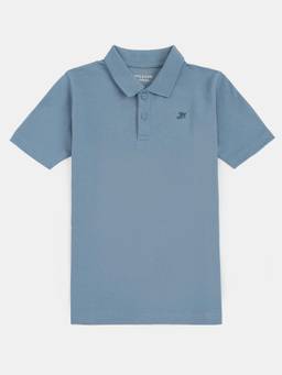 Jockey - Ab59 Cotton Regular Fit Polo T-Shirt-Provincial Blue