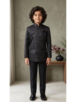 Ahhaaaa - Black Kids Sherwani and Pant