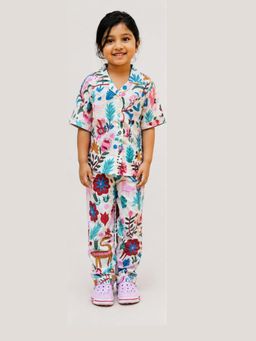Tittertots - White Coastal Paradise Shirt with Pyjama