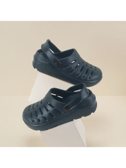 Walkway - Unisex Kids Navy Blue Casual Clogs