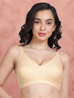 Shyaway - Susie BY Shyaway Double Cream Wirefree Seamed Everyday Bra