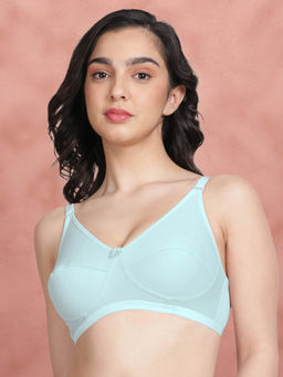 Shyaway - Susie BY Shyaway Skylight Blue Wirefree Seamed Everyday Bra