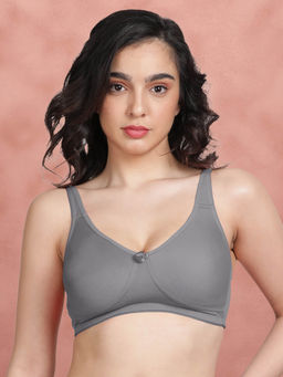 Shyaway - Susie BY Shyaway Grey Melange Moulded Wirefree Everyday Bra