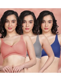 Shyaway - Susie BY Shyaway Moulded Wirefree Everyday Bras (Pack of 3)