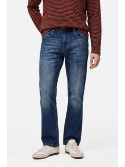 Snitch - Blue Denim Bootcut Casual Jeans for Men