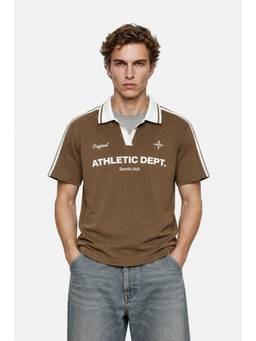 Snitch - Brown Graphic Half Sleeves Regular Casual T-Shirt for Men