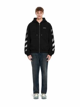 OFF-WHITE - Men's Sweatshirt - BLACK