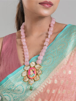 Silk Petalss - Noorie Stone Necklace
