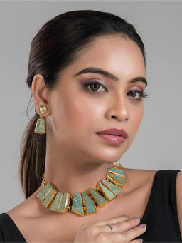 Silk Petalss - Purva Jewellery Set