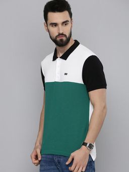 Levi's - Men Multi-Color Collar Neck Polo T-Shirt